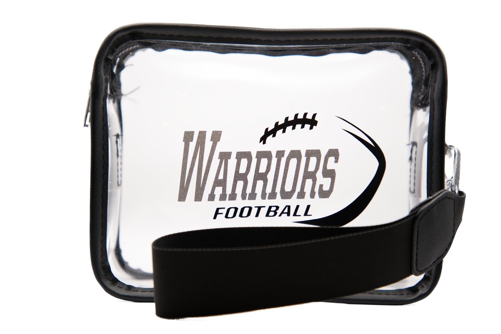Standard purse comes with an adjustable strap and wristlet strap